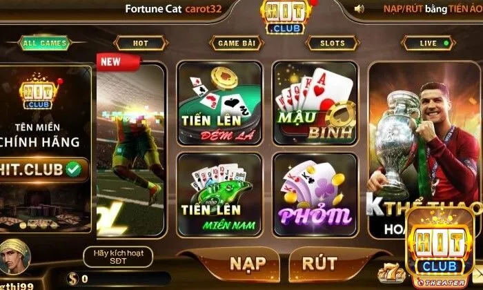 Các bước tham gia tá lả tại Hitclub