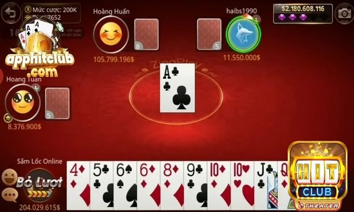 Sâm lốc - Trải nghiệm đầy kịch tính cùng Hitclub Online 1 Cách thức đánh Sâm Lốc